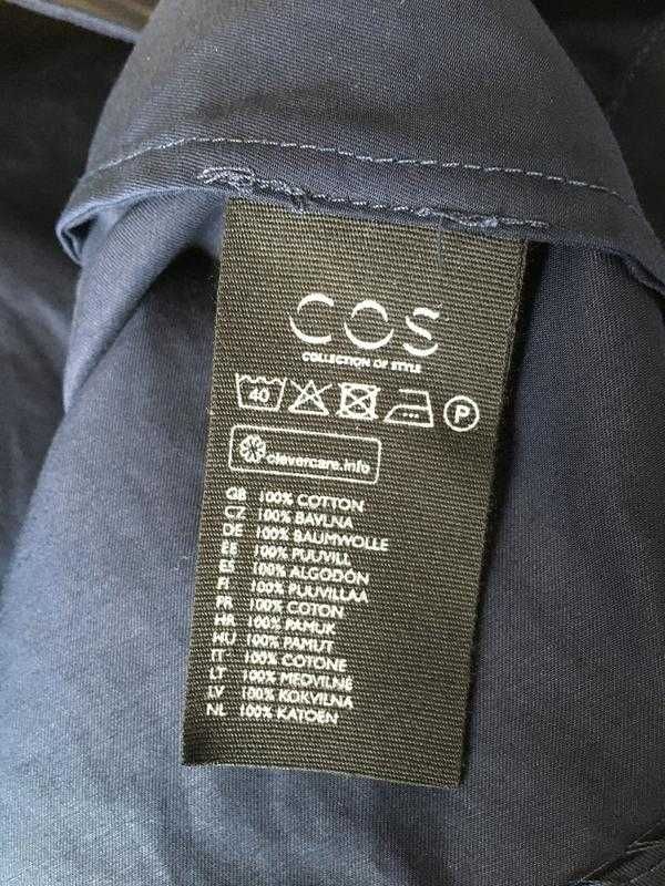 COS Стильная юбка из натуральной ткани с карманами размер XS-S