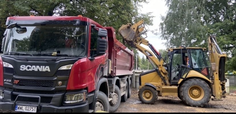 piach piasek żwir ziemia gruz kruszywo transport w ciągu 24h