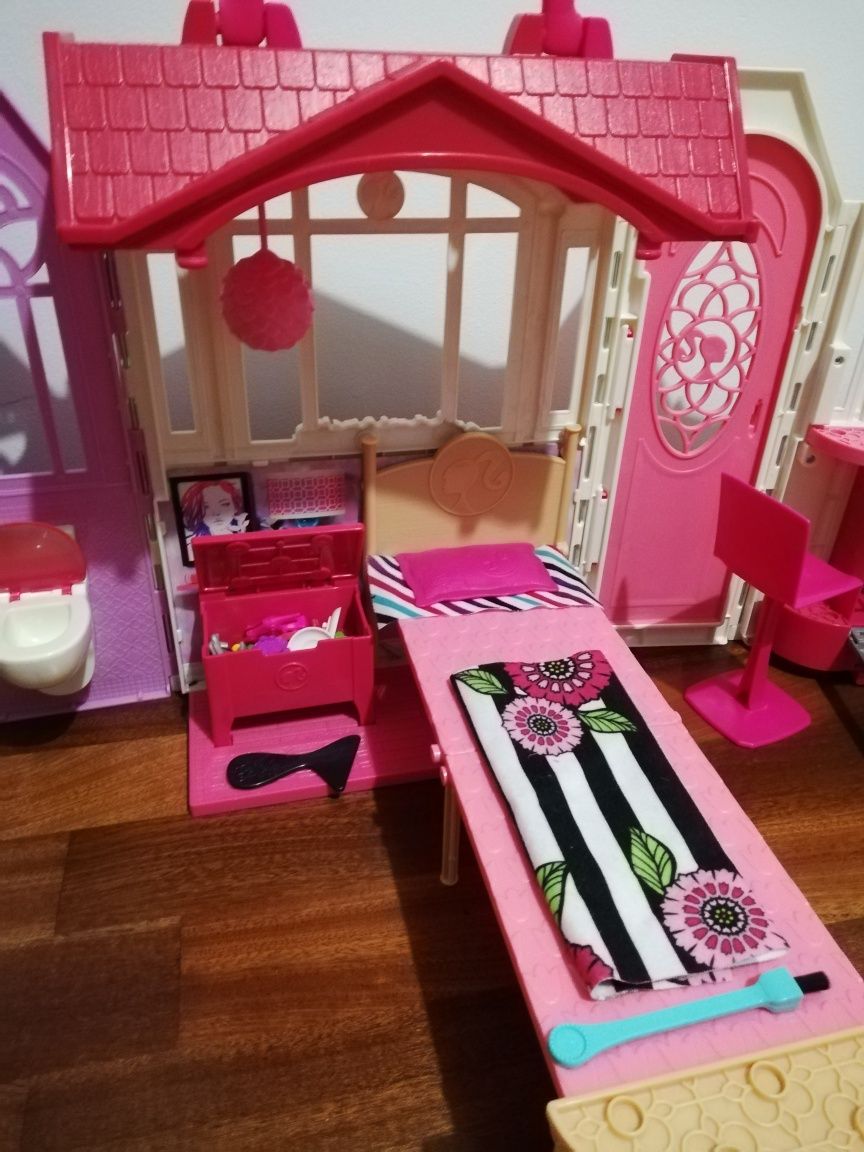 Barbie nowoczesny domek z dźwiękami