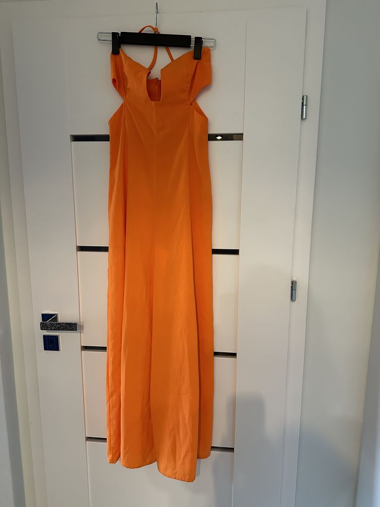 Kombinezon sukienka  orange cudo