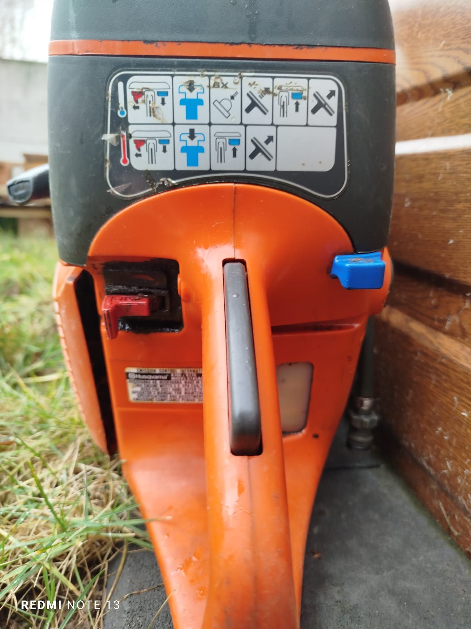 Piła do betonu husqvarna K770.