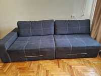 Продам диван серый