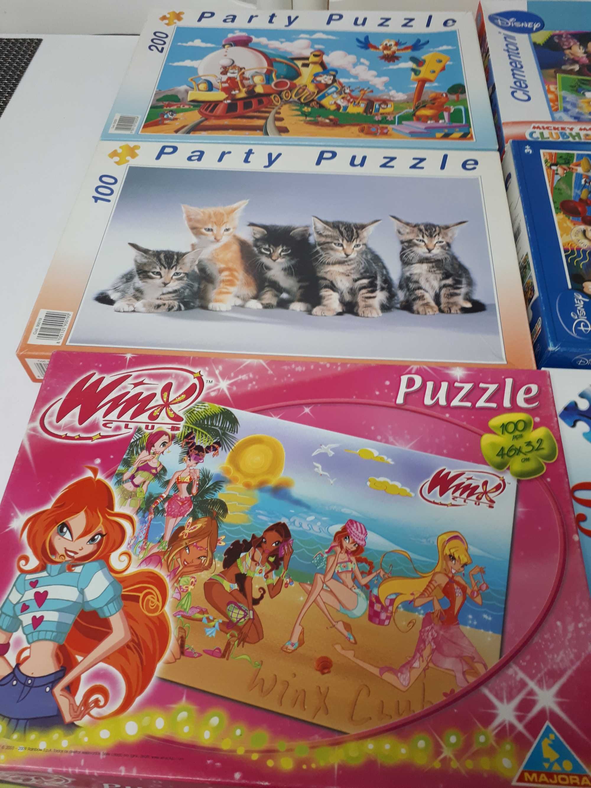 Puzzles de vários temas 6 unidades