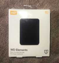 Dysk WD Elements HDD 1TB Czarny