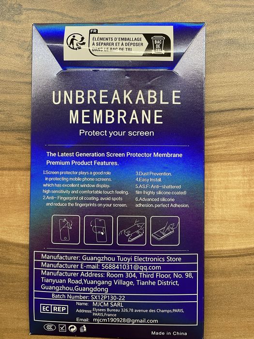 Гідрогелева захисна плівка Iphone 16 pro