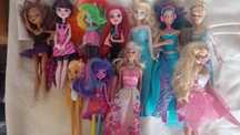 Lalki  monster ,barbie
