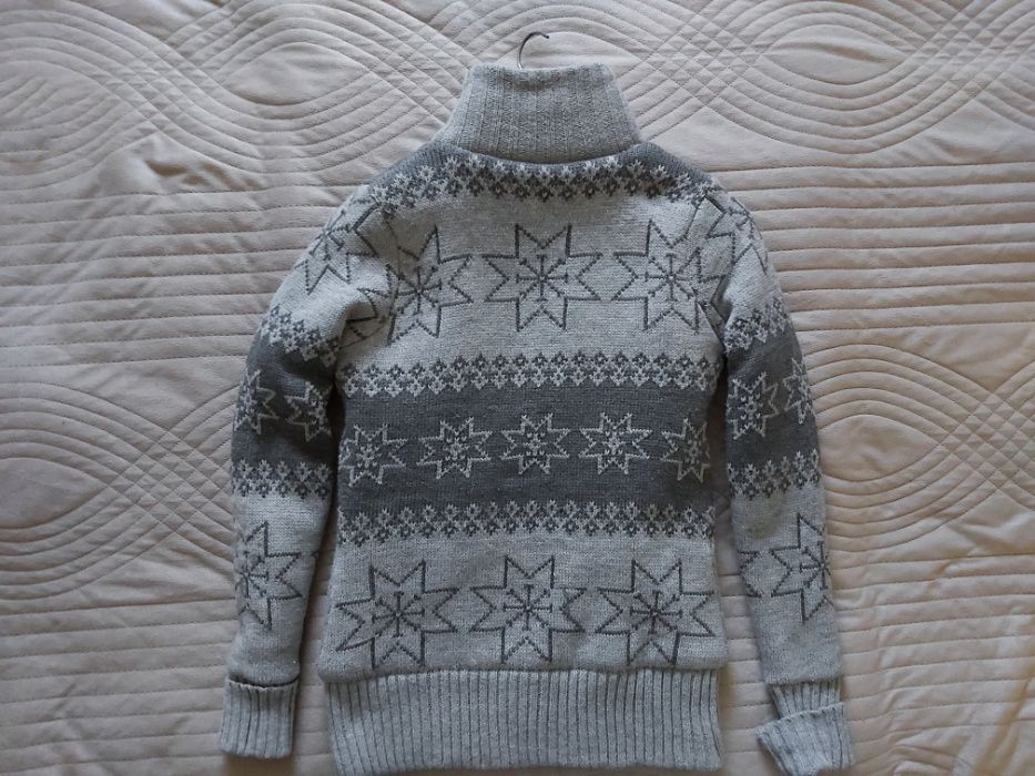 LEE COOPER markowy ocieplany sweter damski STAN IDEALNY!