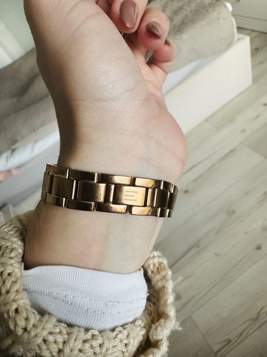 Zegarek Elixa Apart różowe złoto cyrkony w oryginalnym pudełku