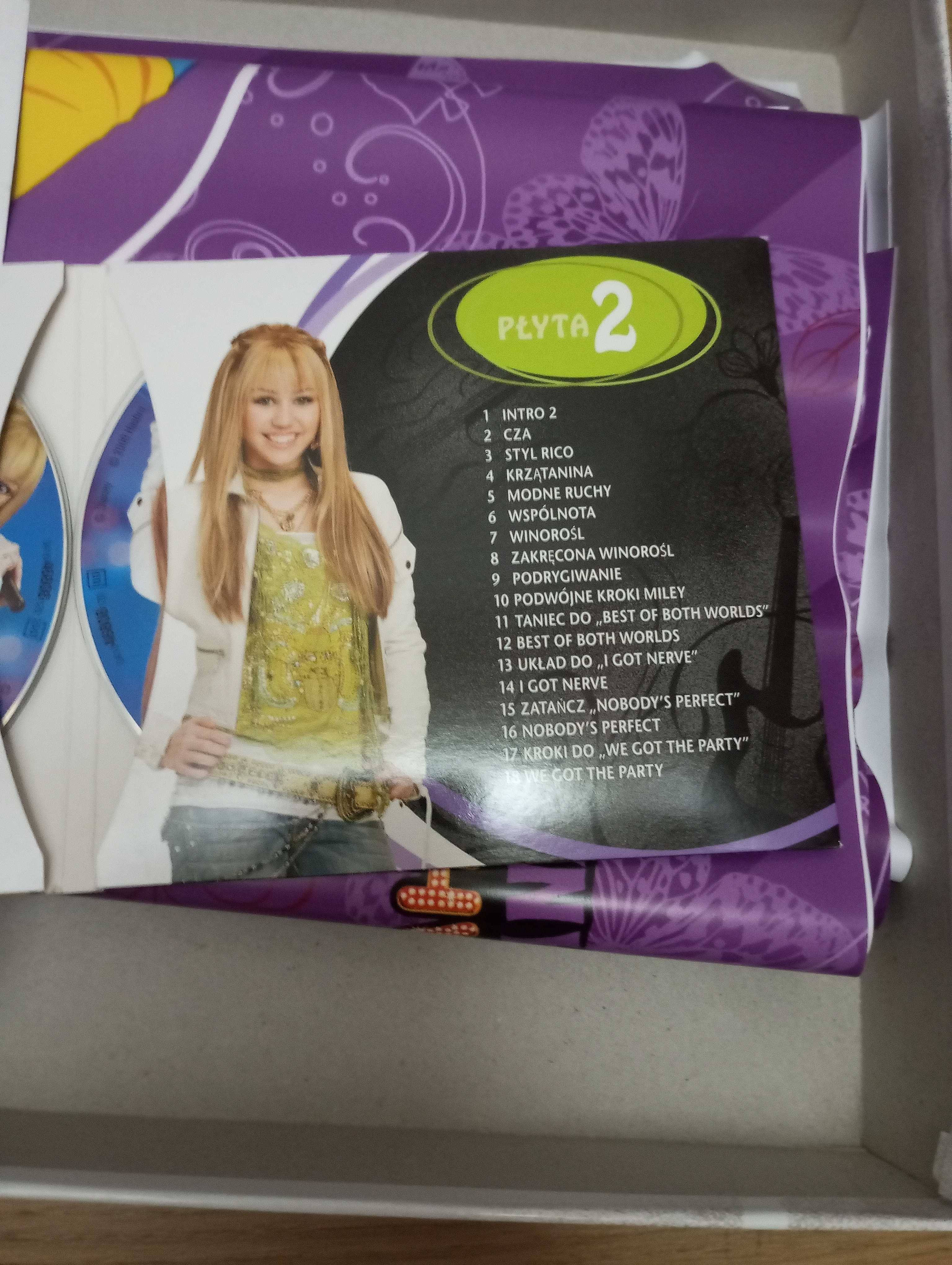 Gra Twister moves Hannah Montana Disney Hasbro