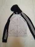 Zapinana bluza z kapturem adidas 36
