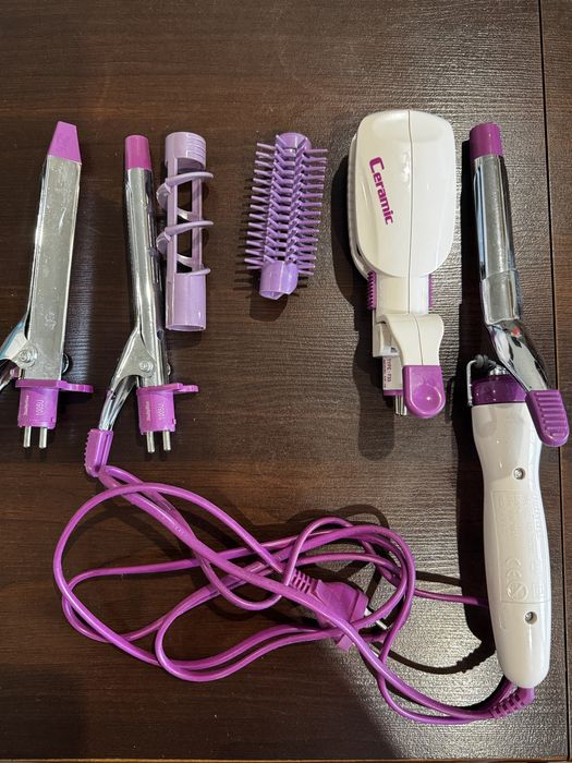 Стайлер плойка вирівнювач волосся утюжок 7 в 1 Babyliss