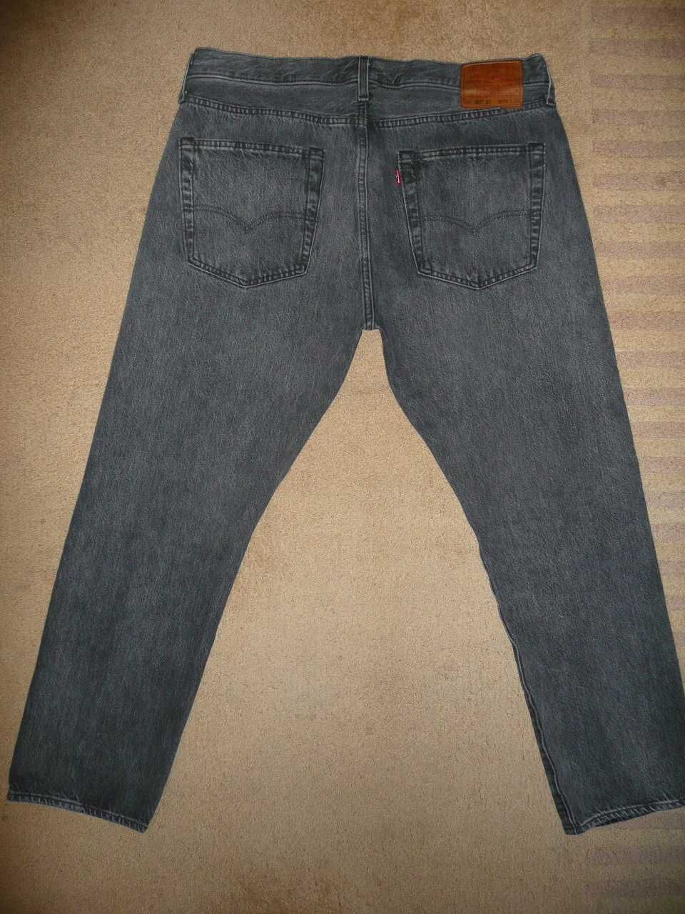 Spodnie dżinsy LEVIS 501 ST W36/L30=48/99cm PREMIUM