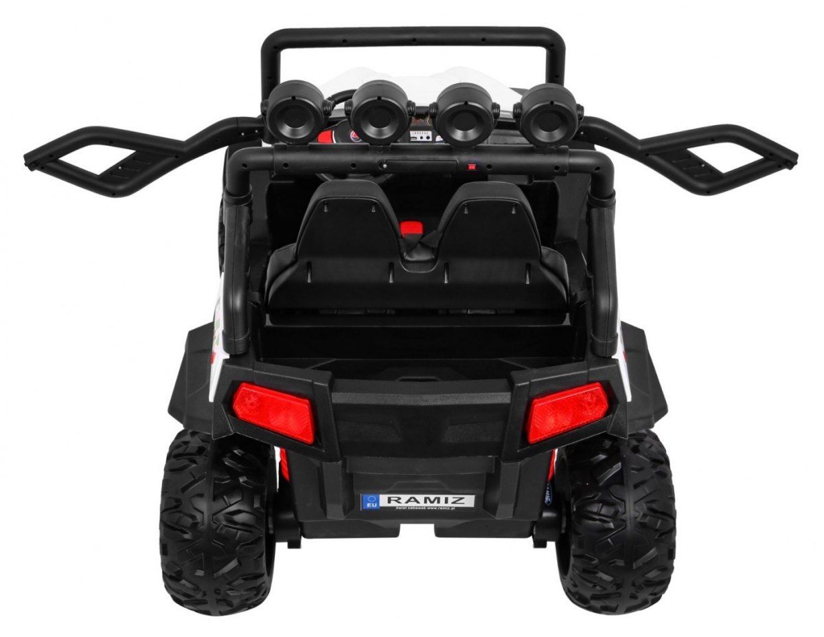 Samochód Grand Buggy 4x4 LIFT Biały na akumulator dla dzieci