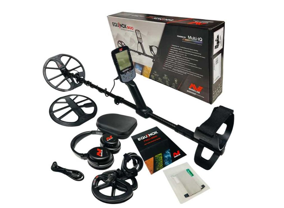 НОВI! Мультичастотний металошукач Minelab Equinox 900