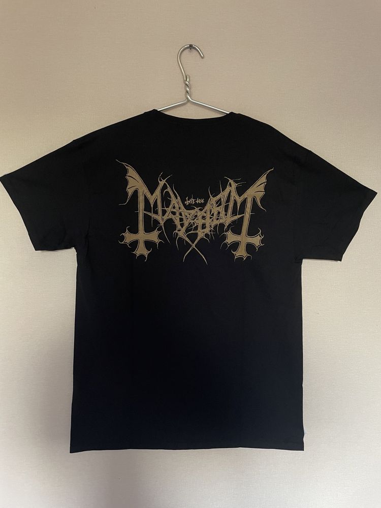 Футболка / рок мерч Mayhem “Dawn of the Black Hearts”