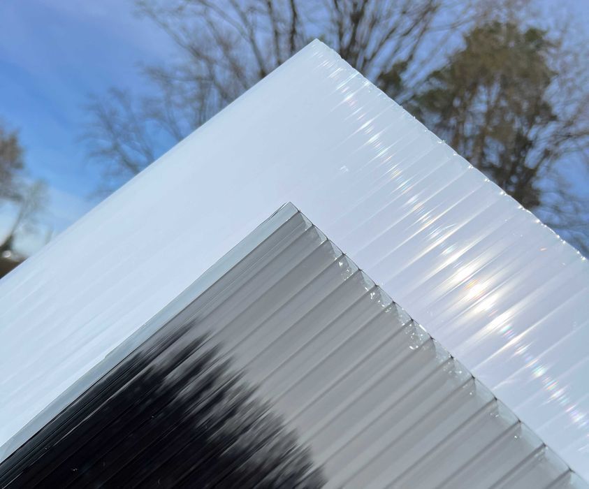 Poliwęglan komorowy 16 mm UV bezbarwny/dymiony brąz/opal/antracyt