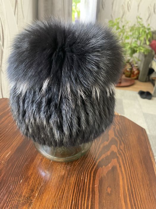 Меховая зимняя шапка