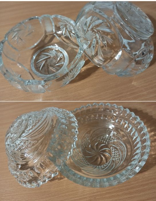 Салатники кришталеві 4 шт