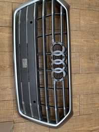 Audi q5 80a 2017-2021 центральна решітка бампера