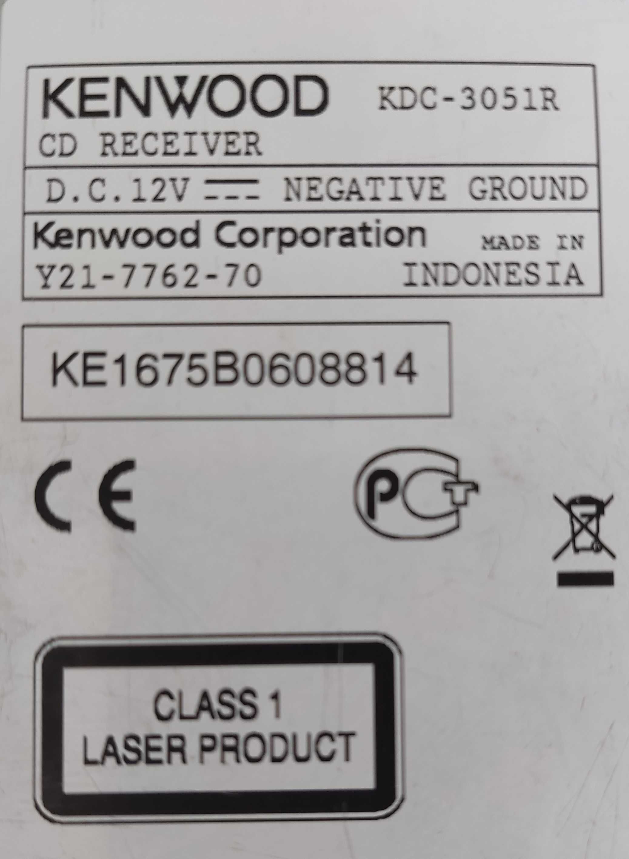 Автомагнітола Kenwood KDC-3051 R