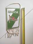 Proporczyk BKS Lechia Gdańsk PRL