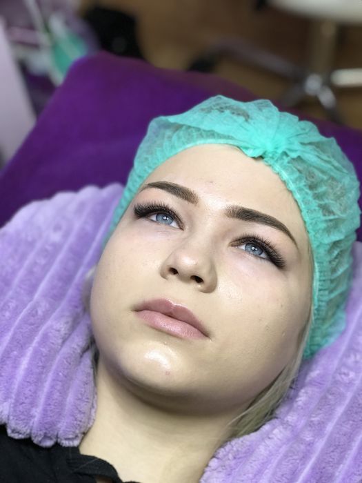 Наращивание ресниц , ламинирование ресниц бровей