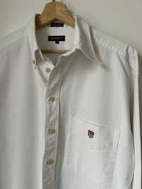Koszula biała męska Gant rozmiar L bawełna