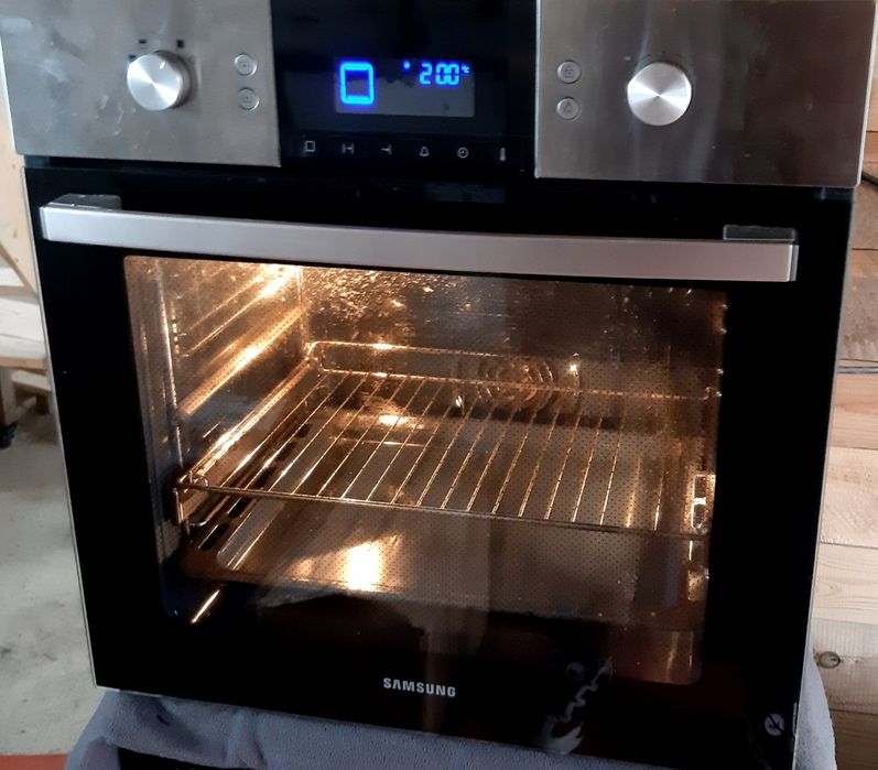 Piekarnik Do Zabudowy SAMSUNG Inox Srebrny 100% Sprawny