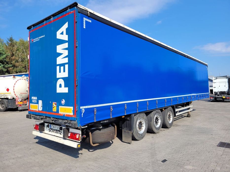 Schmitz Cargobull 2012 Nowe Plandeki firanka standard