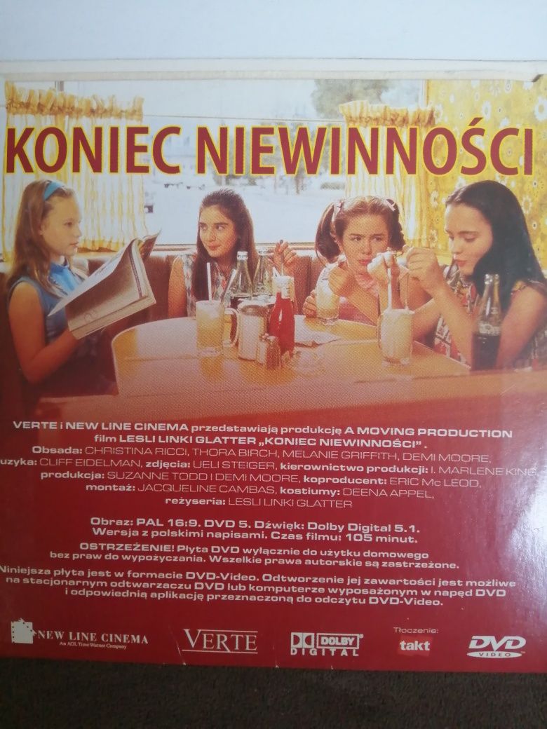 Koniec niewinności film DVD