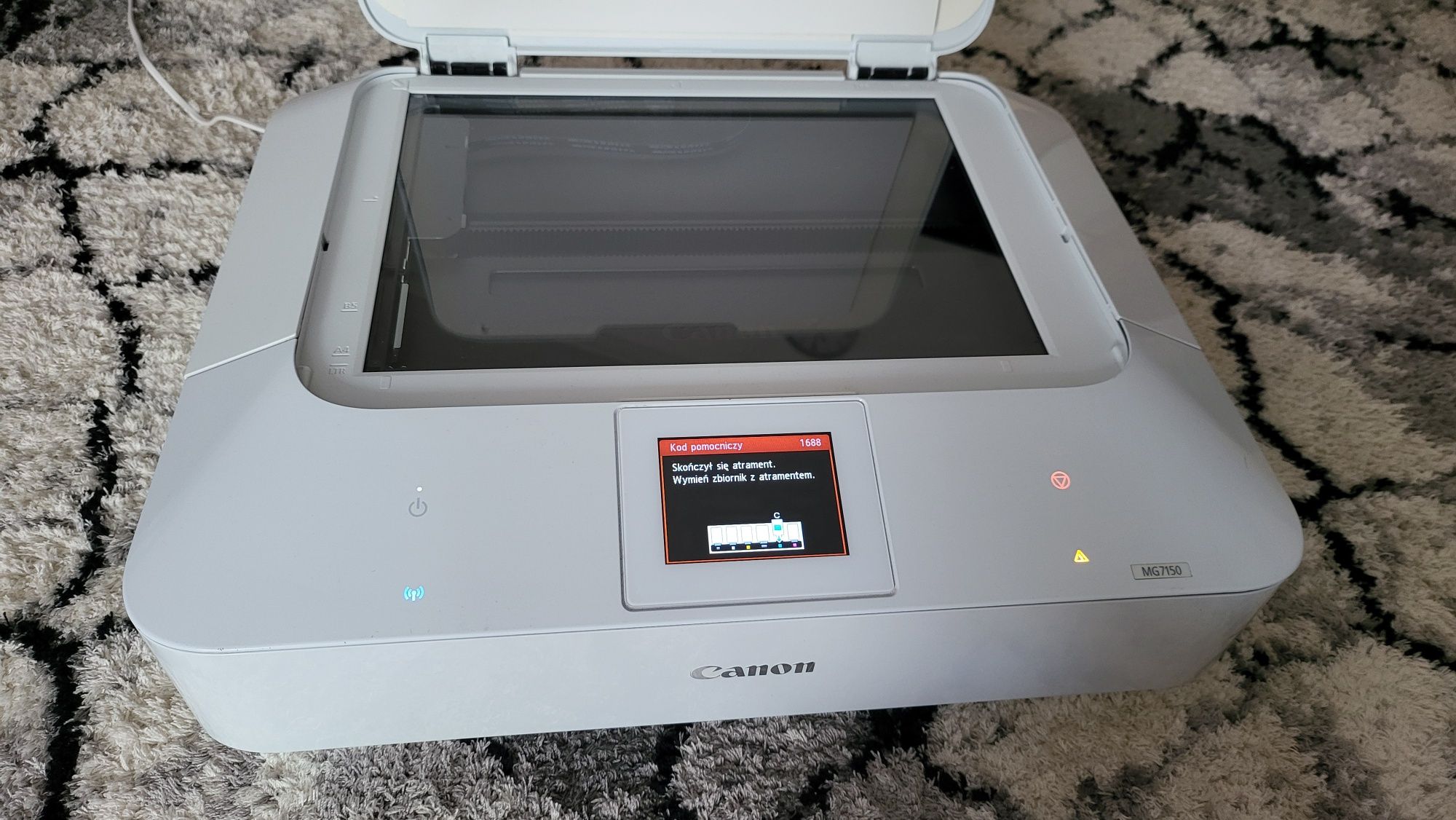 Drukarka Canon MG7150 - Wi-Fi, Dotyk, Druk dwustronny, Druk na CD