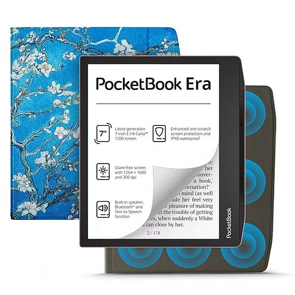 Pokrowiec Smart Magnetic Braders do Pocketbook Era
