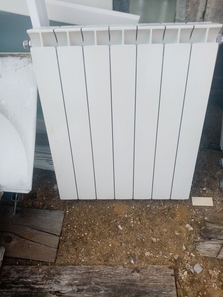 Caldeira a gaz e radiadores