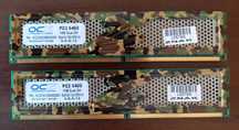 OCZ PC2 6400 Special Ops Edition 2x1GB DDR2
