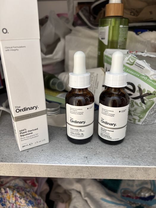 сиворотка,The Ordinary Amino Acids + B5 ,сквалан The Ordinary Plant-