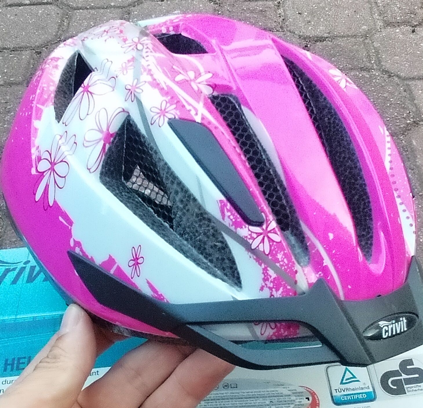 Kask rowerowy dziecięcy nowy 49-54