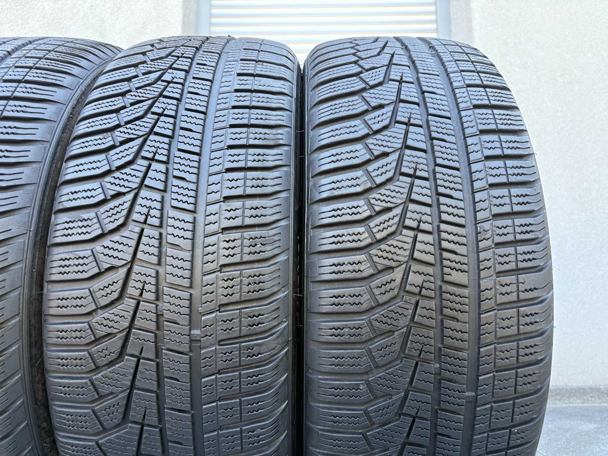 2szt zimowe 205/55R17 Hankook 5,5mm 2022r świetny stan! Z536 gwar