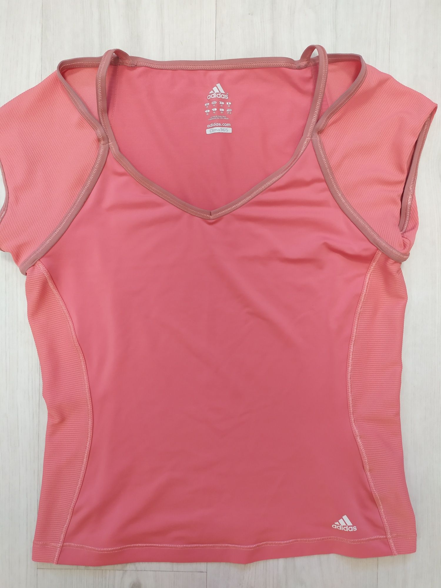 Adidas różowa koszulka sportowa t-shirt damski rozmiar M