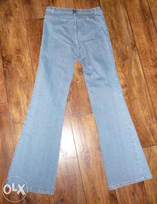 Niebieskie dżinsy jeansy damskie , rozmiar 32 oraz SZARE W30, L34