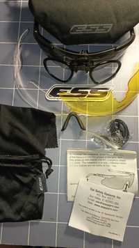 Тактичні окуляри USA ESS ICE набір футляр+3 лінзи