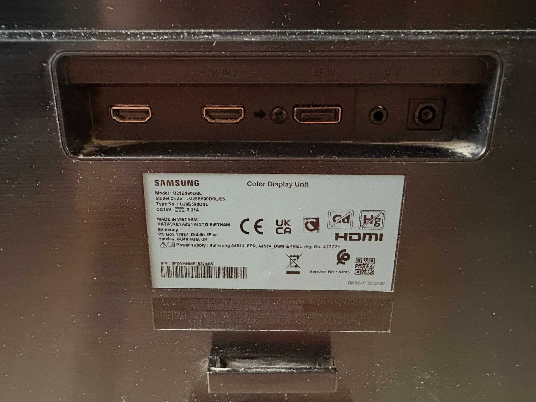 Monitor Samsung u28e590dsl