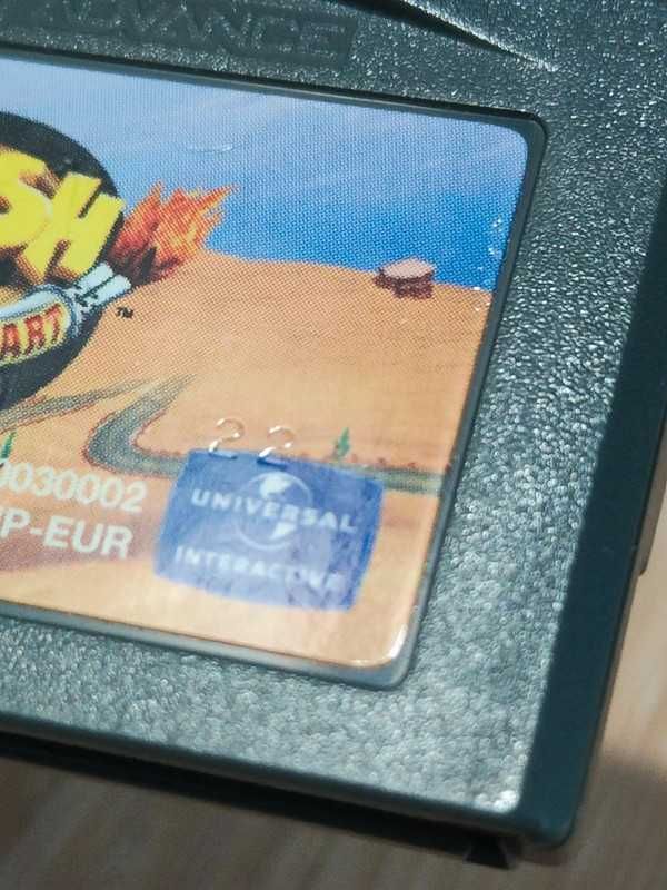 Gra Crash Nitro Kart - Game Boy Advance - GBA
