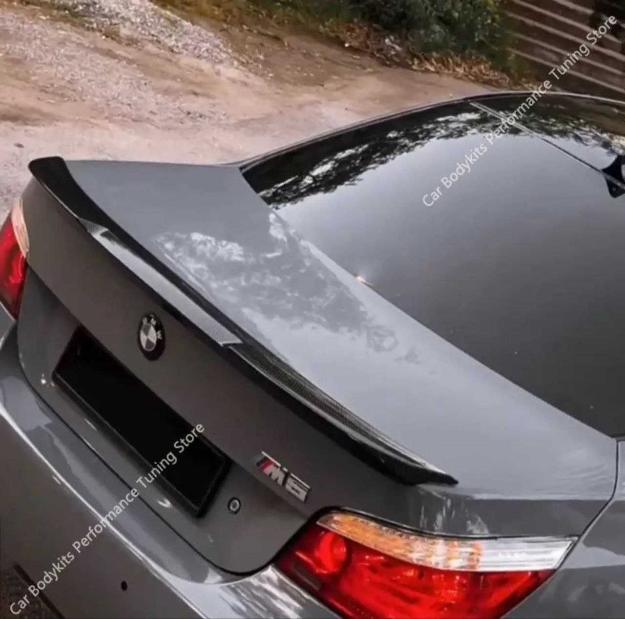Спойлер на багажник BMW E60 диффузор губа пороги сплиттер сплiтер