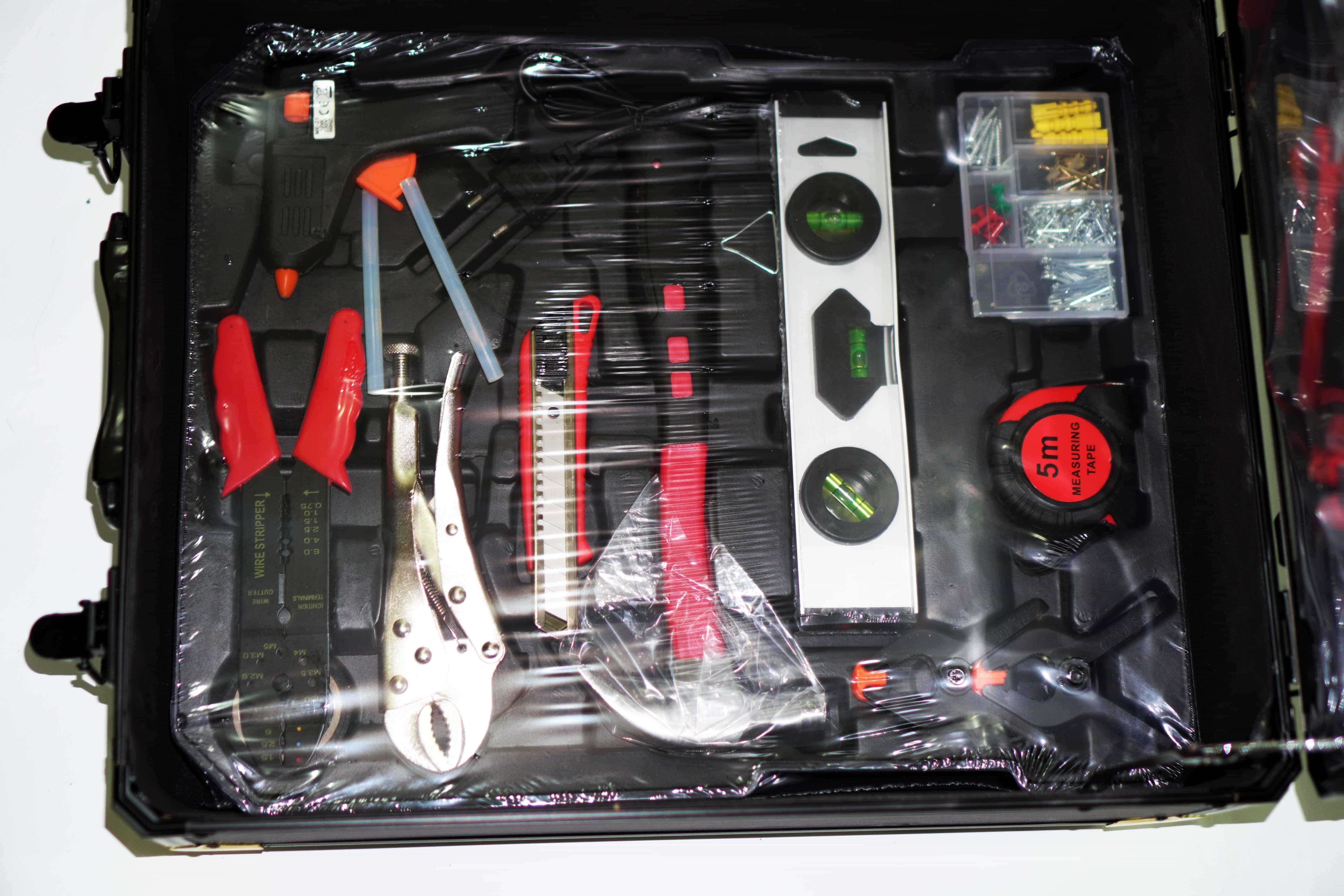 Набор инструмента ключей And Tools 4 ящика 408 пр. в чемодане