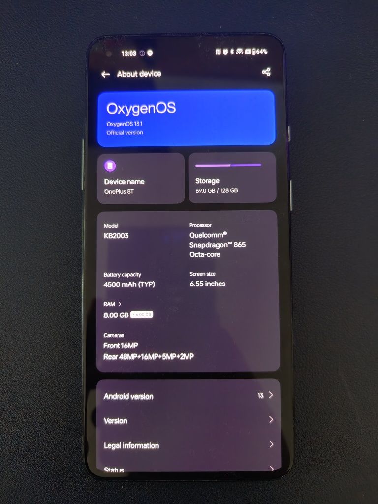 OnePlus 8T 8/128