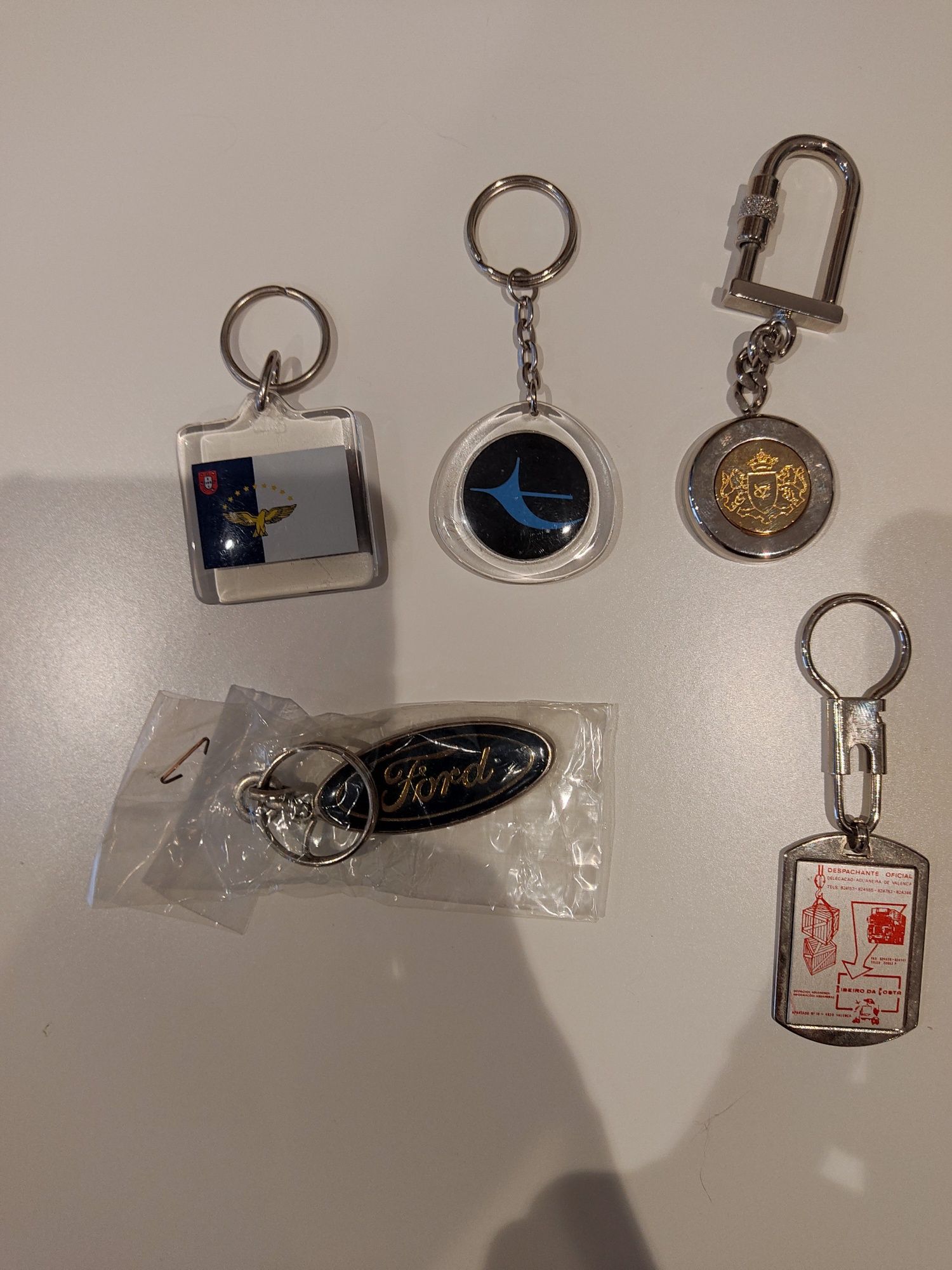Vários Porta-chaves para colecionadores
