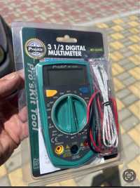 Multimetro digital com medidor de temperatura