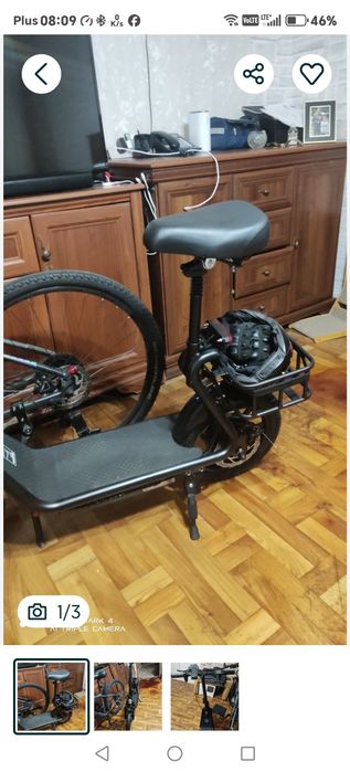 Hulajnoga elektryczna Nowa Cena! Taniej nie bedzie!dla seniora. Duże k