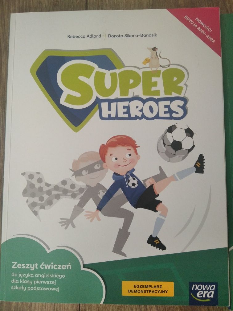 Super Heroes klasa 1 Nowa era podręcznik zeszyt ćwiczeń