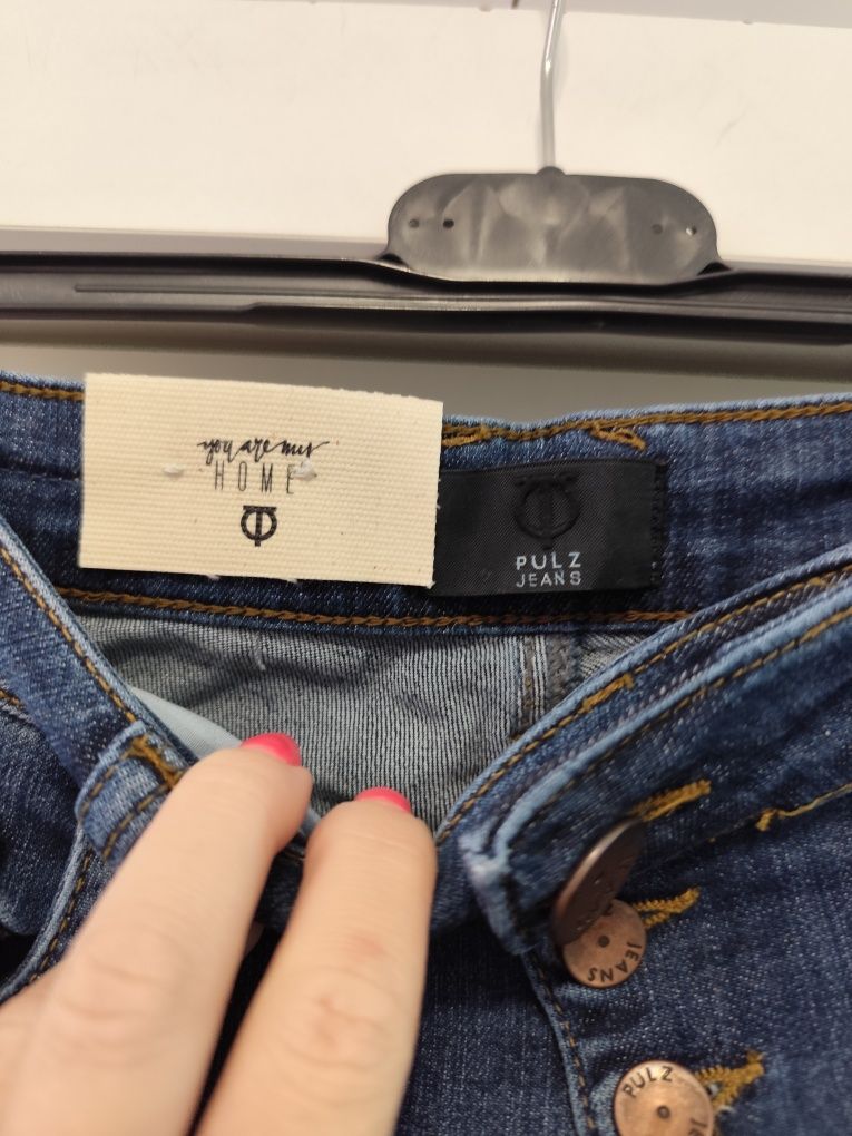 Spodnie jeans męskie 30/34 pulz loose granatowe nowe